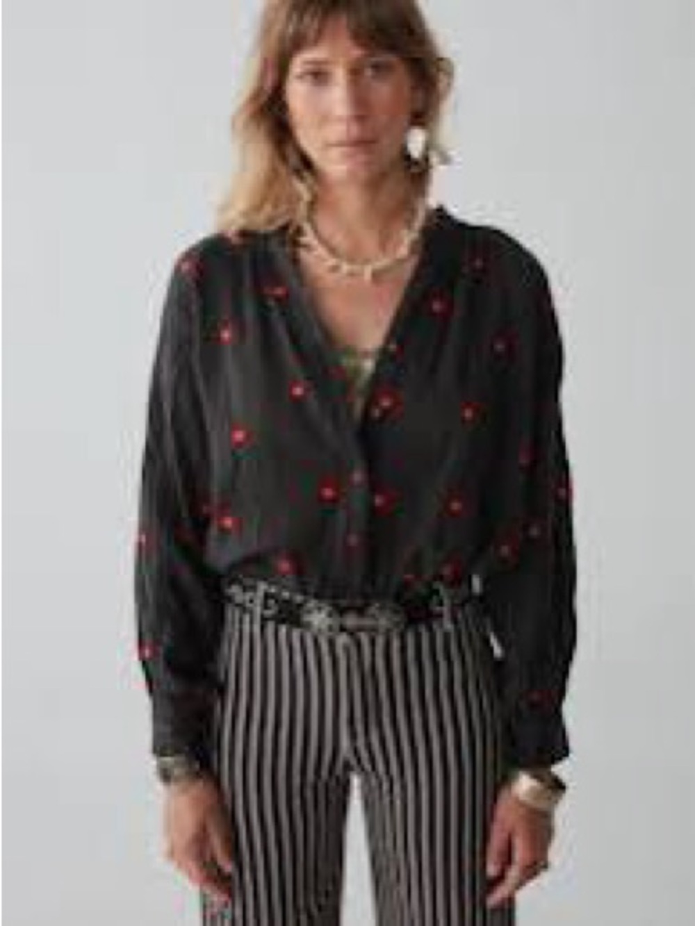 Maison Hotel Phoebe Blouse NWT XL